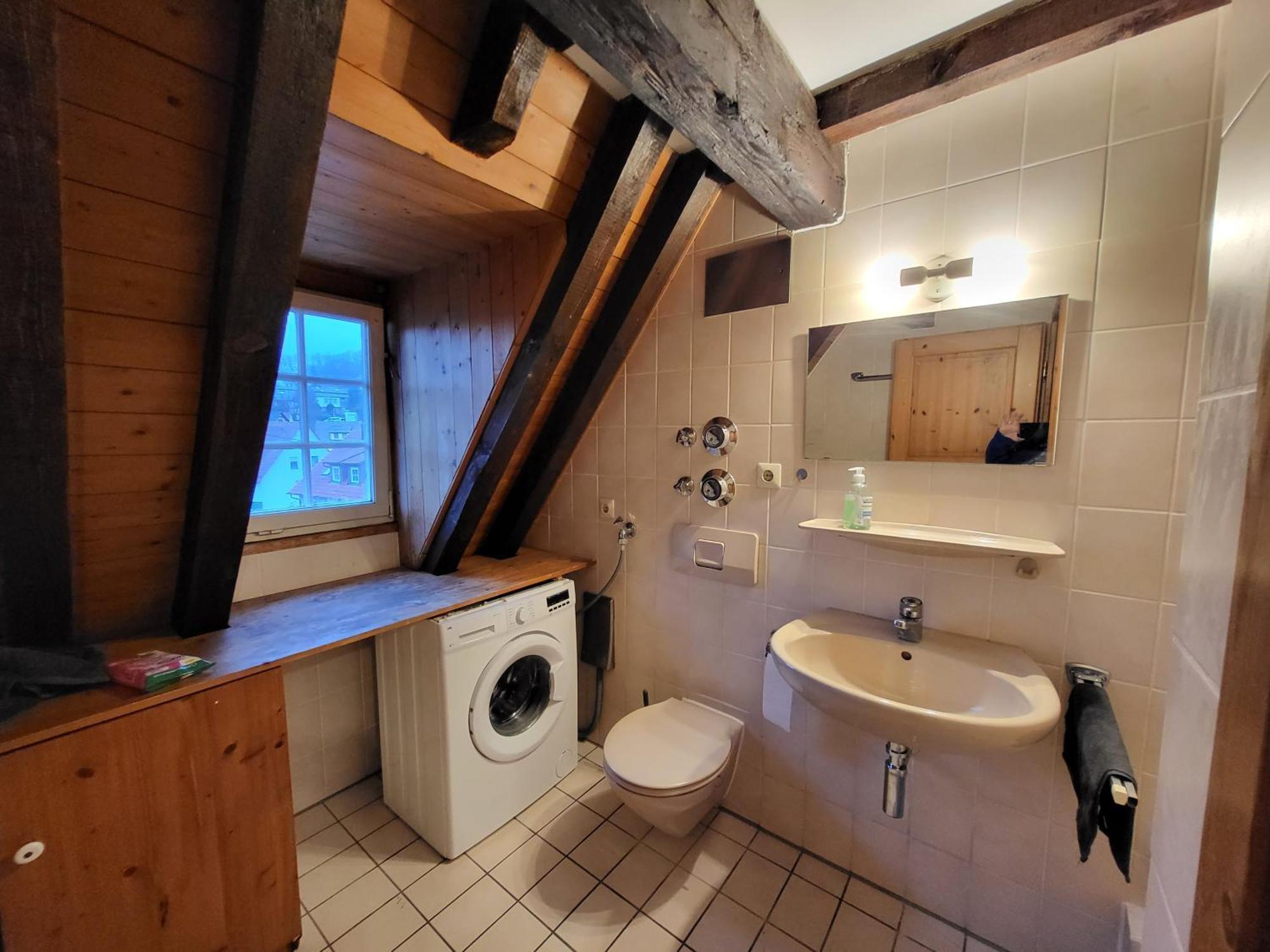 Fachwerk Maisonette In Nuertingen Exterior foto